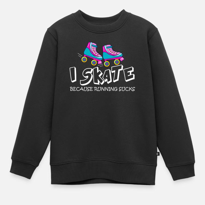 Roller - Sweat Premium enfant bio - noir