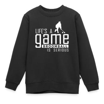 Broadway, Musical, Nerd de théâtre - Sweat Premium enfant bio - noir - Devant - AI Model Kid Female (0cm)