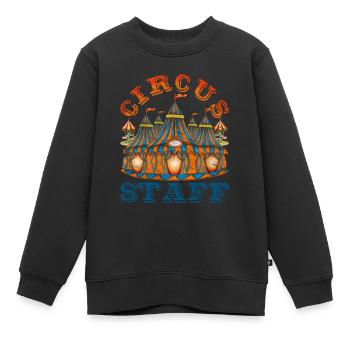 Zirkus Artist Zirkus Liebhaber Geschenk Zirkus - Kinder Premium Organic Sweatshirt - Schwarz - Vorne - AI Model Kid Female (0cm)
