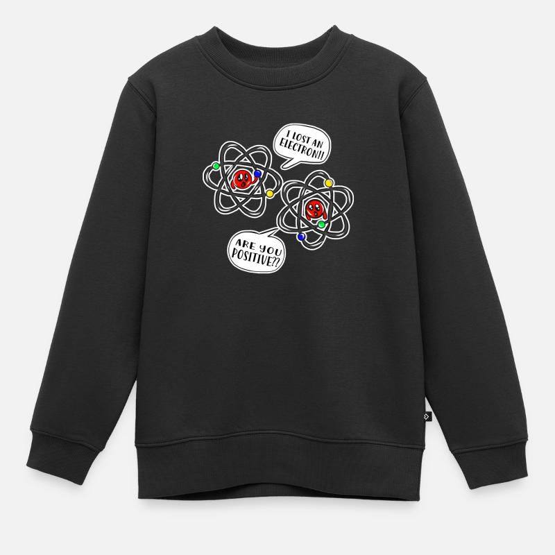Wissenschaft - Kinder Premium Organic Sweatshirt - Schwarz