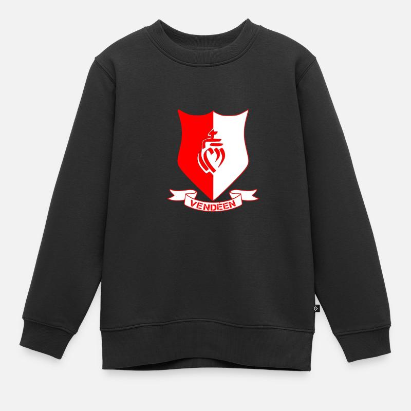 vendée - Sweat Premium enfant bio - noir