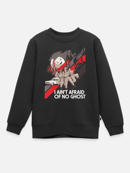 SOS Fantômes Combattre Bibendum Chamallow - Sweat Premium enfant bio - noir