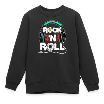 Cool Headset Lustig Spruch - Kinder Premium Organic Sweatshirt - Schwarz - Vorne - AI Model Kid Female (0cm)