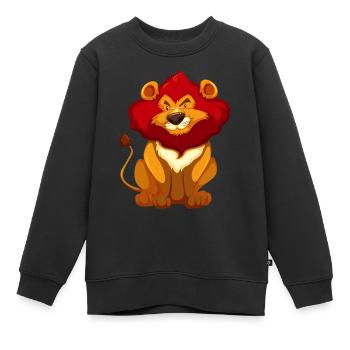 Safari Zoo Animal Safari Zoo - Kinder Premium Organic Sweatshirt - Schwarz - Vorne - AI Model Kid Female (0cm)