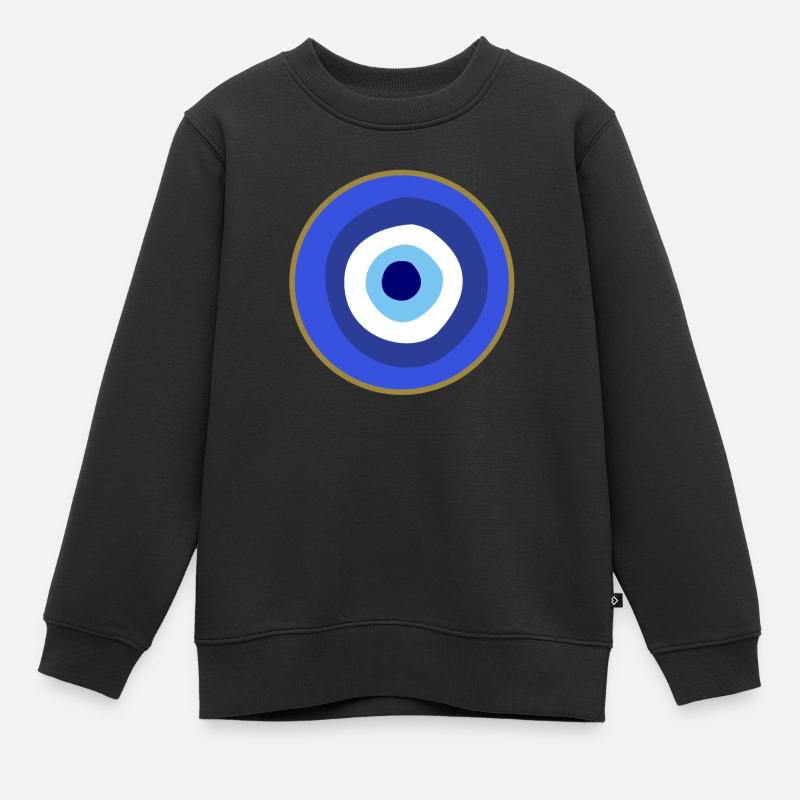 Evil Eye - Kids Premium Organic Sweatshirt - black