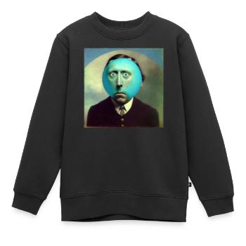 Surreal 02 - Kinder Premium Organic Sweatshirt - Schwarz - Vorne - AI Model Kid Female (0cm)