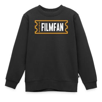 Movies Kino Movie Night Statement Dvd Abend Filme - Kinder Premium Organic Sweatshirt - Schwarz - Vorne - AI Model Kid Female (0cm)