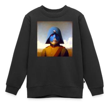 Surreal 10 - Kinder Premium Organic Sweatshirt - Schwarz - Vorne - AI Model Kid Female (0cm)