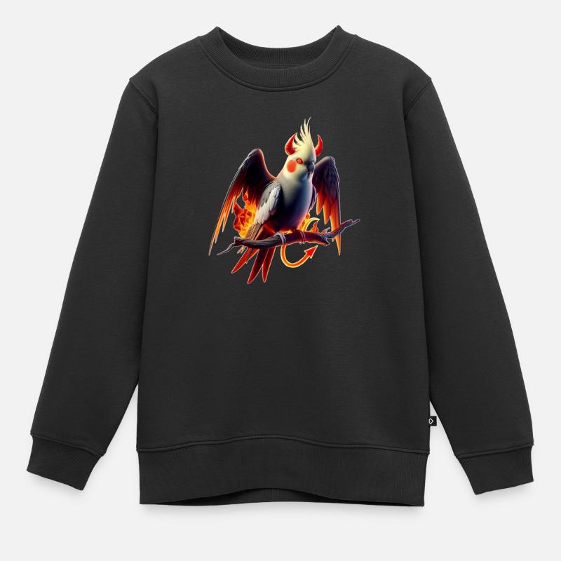 Nymphe du diable (02) - Sweat Premium enfant bio - noir