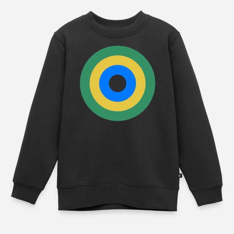 Focalisation du mauvais œil - Sweat Premium enfant bio - noir