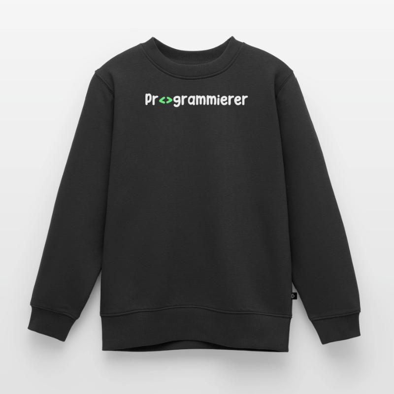 Programmierer Computerfreak Skripting Code Nerd Kinder Premium Organic Sweatshirt