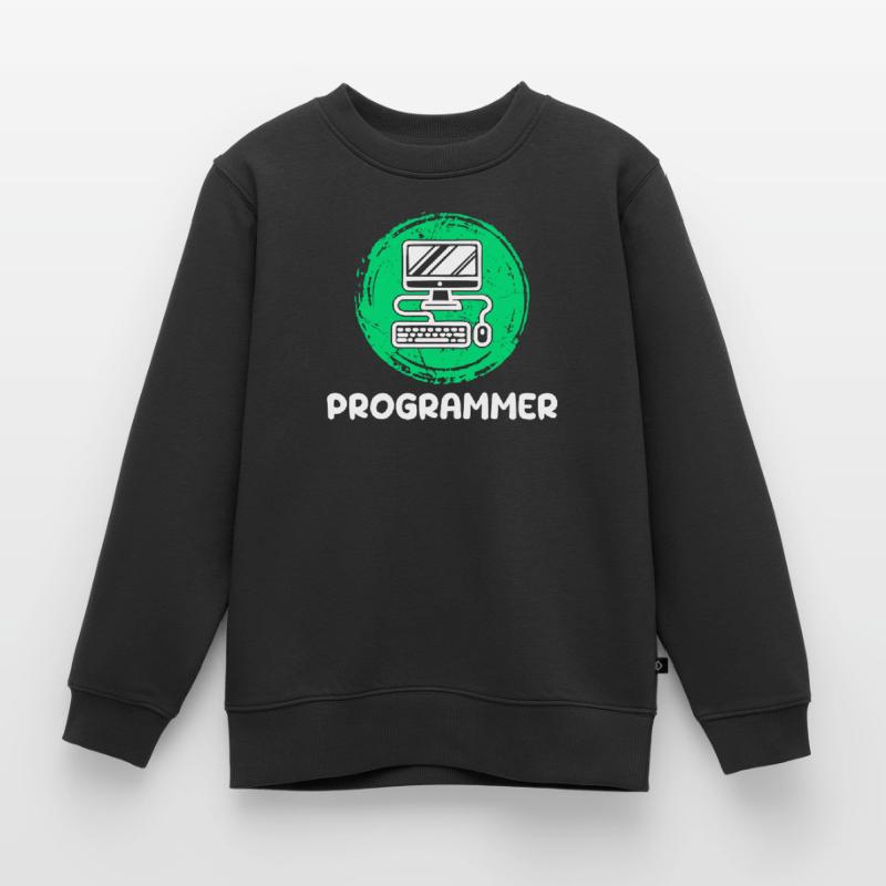 Computer Developer Programmierer Computerfreak Kinder Premium Organic Sweatshirt