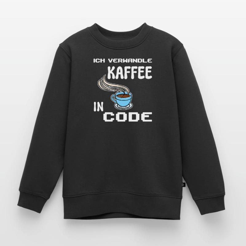 Developer Computerfreak Statement Coden Skripting Kinder Premium Organic Sweatshirt