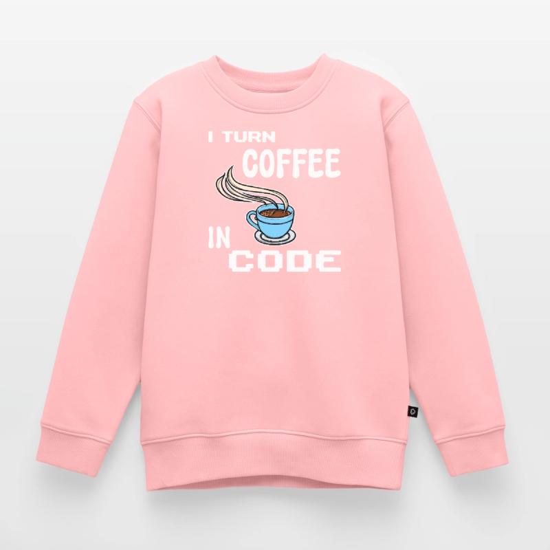 Developer Computerfreak Statement Programmierer Kinder Premium Organic Sweatshirt