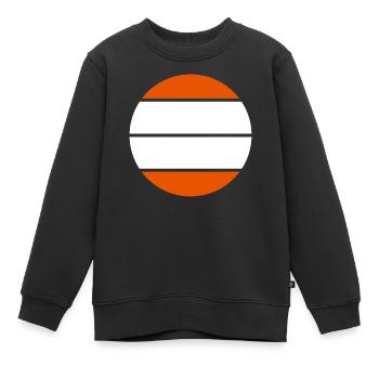 Sandwich - Kinder Premium Organic Sweatshirt - Schwarz - Vorne - AI Model Kid Female (0cm)