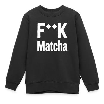 Matcha Rebellion T-shirt - Sweat Premium enfant bio - noir - Devant - AI Model Kid Female (0cm)