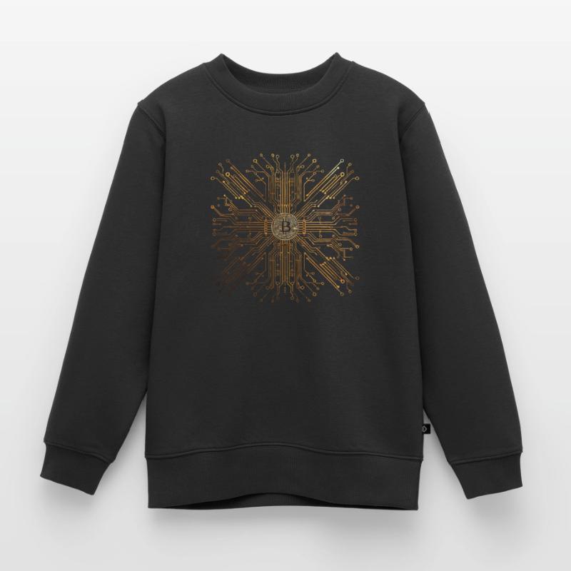 Platine Core cpu Computer Nerd pc humor geek code Kinder Premium Organic Sweatshirt