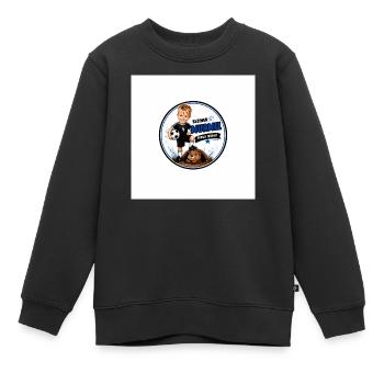 Kleiner Murmel Große Träume - Kinder Premium Organic Sweatshirt - Schwarz - Vorne - AI Model Kid Female (0cm)