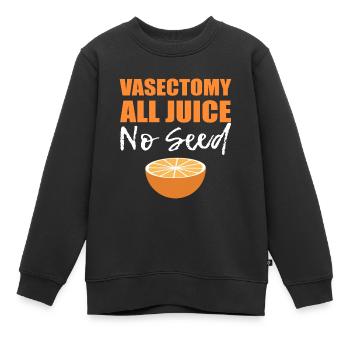 Alle Saft Kinderarzt Gift - Kinder Premium Organic Sweatshirt - Schwarz - Vorne - AI Model Kid Female (0cm)