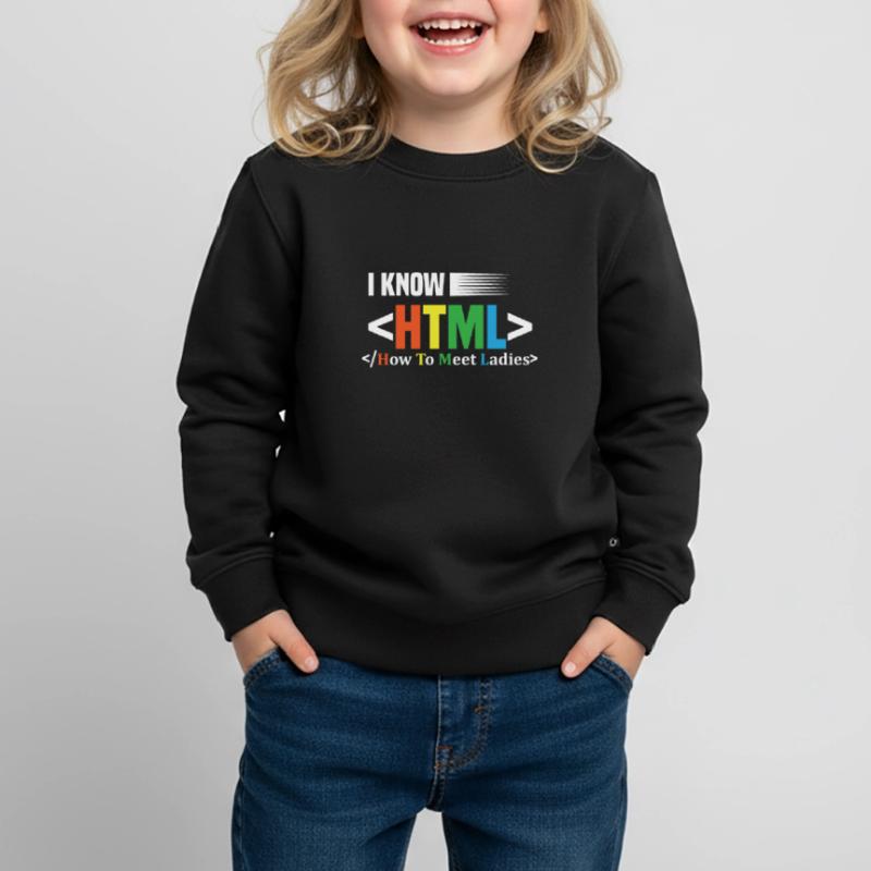 Code Encodage Codeur Codage Informaticien Sweat Premium enfant bio
