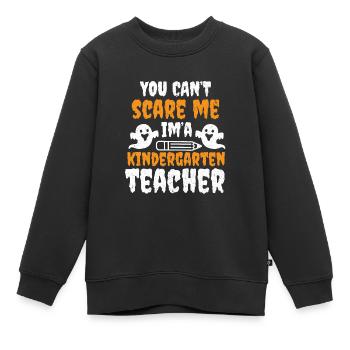 Lehrer Lehrerin Grundschullehrer Schule Lehramt - Kinder Premium Organic Sweatshirt - Schwarz - Vorne - AI Model Kid Female (0cm)
