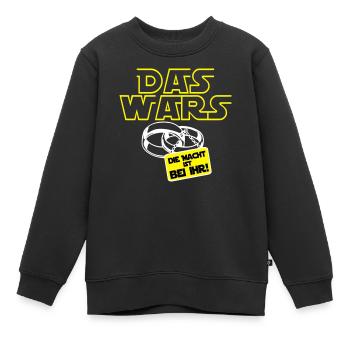 Junggesellenabschied , Das wars bei Ihr ...(25) - Kinder Premium Organic Sweatshirt - Schwarz - Vorne - AI Model Kid Female (0cm)