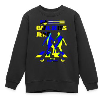 FC Carl Zeiss Jena - Sweat Premium enfant bio - noir - Devant - AI Model Kid Female (0cm)