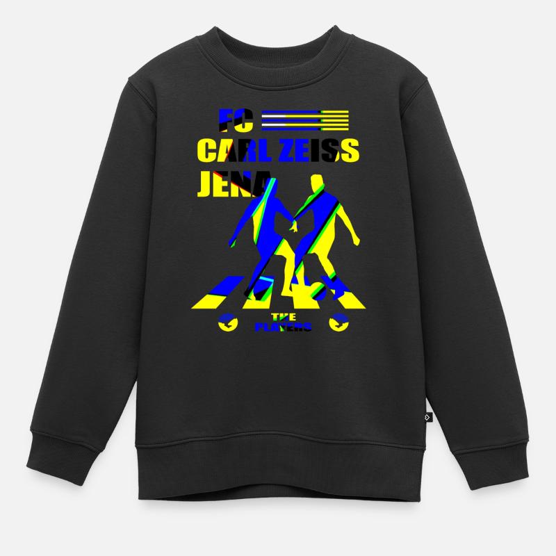 FC Carl Zeiss Jena - Kinder Premium Organic Sweatshirt - Schwarz