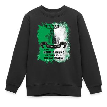 Steiermark Spruch Steirische Harmonika - Kinder Premium Organic Sweatshirt - Schwarz - Vorne - AI Model Kid Female (0cm)