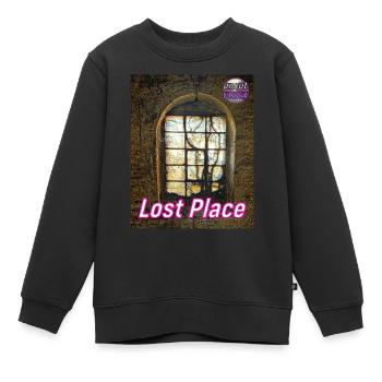 Mit uncutURBEX auf Lost Place Tour - Kinder Premium Organic Sweatshirt - Schwarz - Vorne - AI Model Kid Female (0cm)