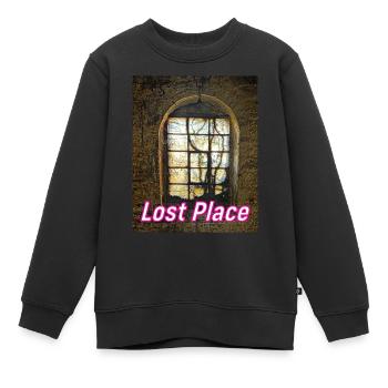 Lost Place Tour - Kinder Premium Organic Sweatshirt - Schwarz - Vorne - AI Model Kid Female (0cm)