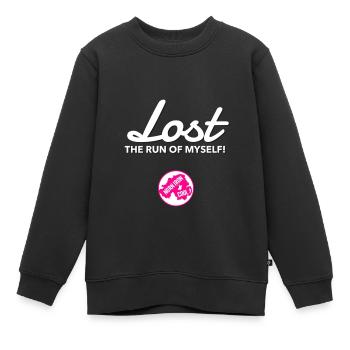 Nordirland - Kinder Premium Organic Sweatshirt - Schwarz - Vorne - AI Model Kid Female (0cm)