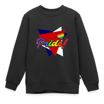 Gay pride LGBT - Kinder Premium Organic Sweatshirt - Schwarz - Vorne - AI Model Kid Female (0cm)