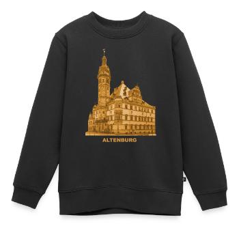 Hôtel de ville d’Altenburg Résidence Skatstadt Saxe - Sweat Premium enfant bio - noir - Devant - AI Model Kid Female (0cm)