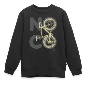 No CO2 - Kinder Premium Organic Sweatshirt - Schwarz - Vorne - AI Model Kid Female (0cm)