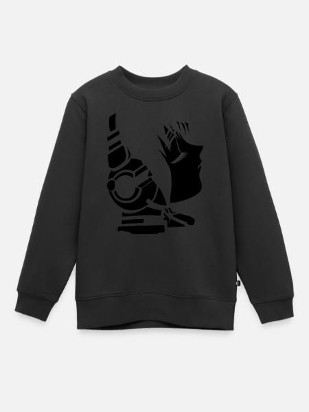 FUTURE_sound - Sweat Premium enfant bio - noir