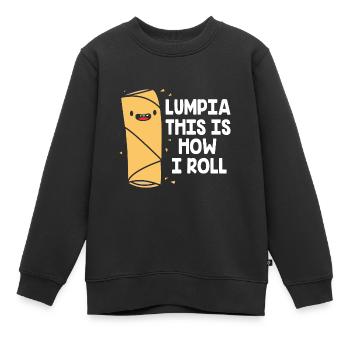 Philippinisch Philippinen - Kinder Premium Organic Sweatshirt - Schwarz - Vorne - AI Model Kid Female (0cm)