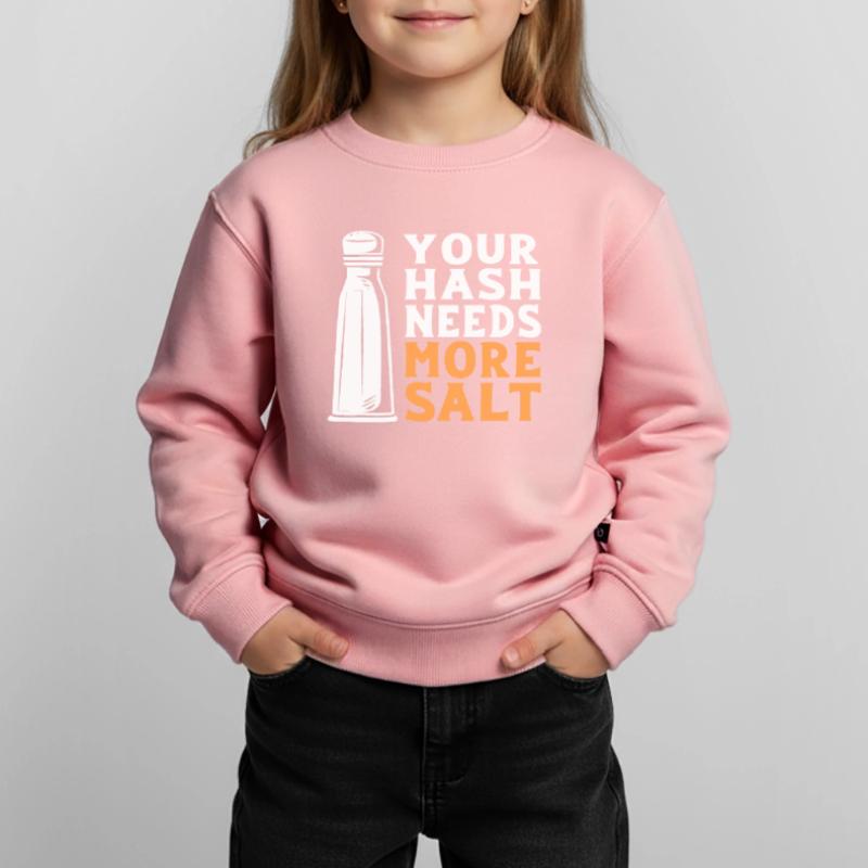 Cybersecurity Cyber Programmierer Hacker Kinder Premium Organic Sweatshirt