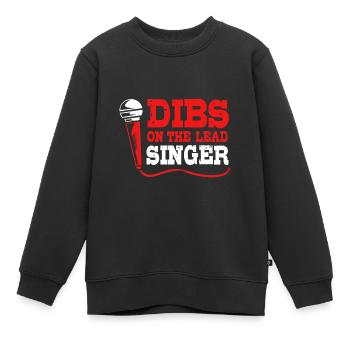 Karaoke - Kinder Premium Organic Sweatshirt - Schwarz - Vorne - AI Model Kid Female (0cm)