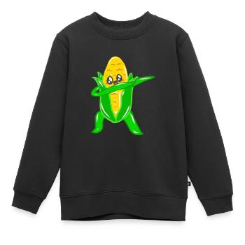 Tanzen Steppen Abrocken Beaten Dancen Mais - Kinder Premium Organic Sweatshirt - Schwarz - Vorne - AI Model Kid Female (0cm)
