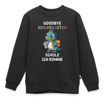 Goodbye Kindergarten Junge - Kinder Premium Organic Sweatshirt - Schwarz - Vorne - AI Model Kid Female (0cm)