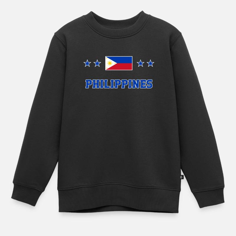 Philippines - Sweat Premium enfant bio - noir