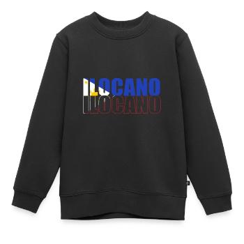 Philippinisch Philippinen - Kinder Premium Organic Sweatshirt - Schwarz - Vorne - AI Model Kid Female (0cm)