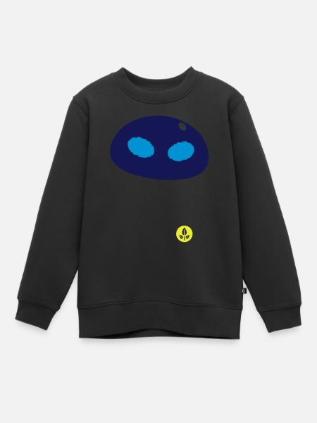 WALL-E Eve Pflanzen - Kinder Premium Organic Sweatshirt - Schwarz