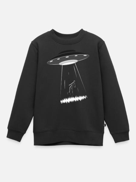 I want To Believe - Sweat Premium enfant bio - noir