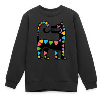 Culture inca, Amérique latine - Sweat Premium enfant bio - noir - Devant - AI Model Kid Female (0cm)