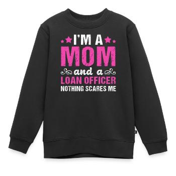 Schulden Eigentumswohnung Hypothek - Kinder Premium Organic Sweatshirt - Schwarz - Vorne - AI Model Kid Female (0cm)