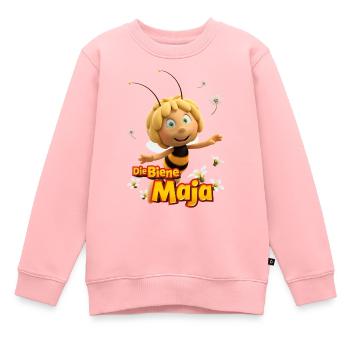 Die Biene Maja 3 Film Logo - Kinder Premium Organic Sweatshirt - Rosa - Vorne - AI Model Kid Female (0cm)
