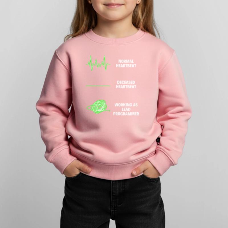 Lead Programmer Worker Funny Programmer Kinder Premium Organic Sweatshirt