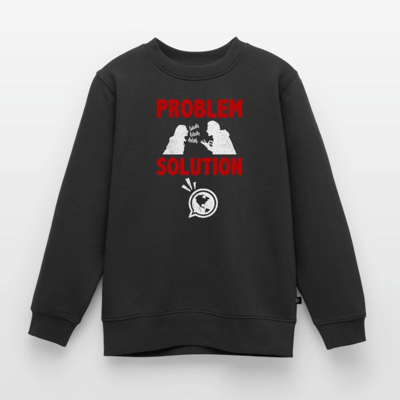 Language Learning Language Problem Solution Kids Premium Organic Sweatshirt